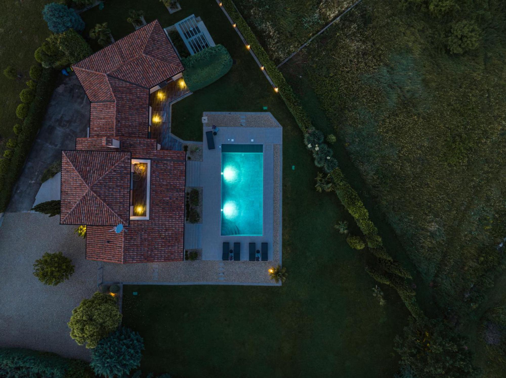 Villa Labin In Zartinj - Luxury Privacy Heated Pool With Auto Cover Eksteriør billede