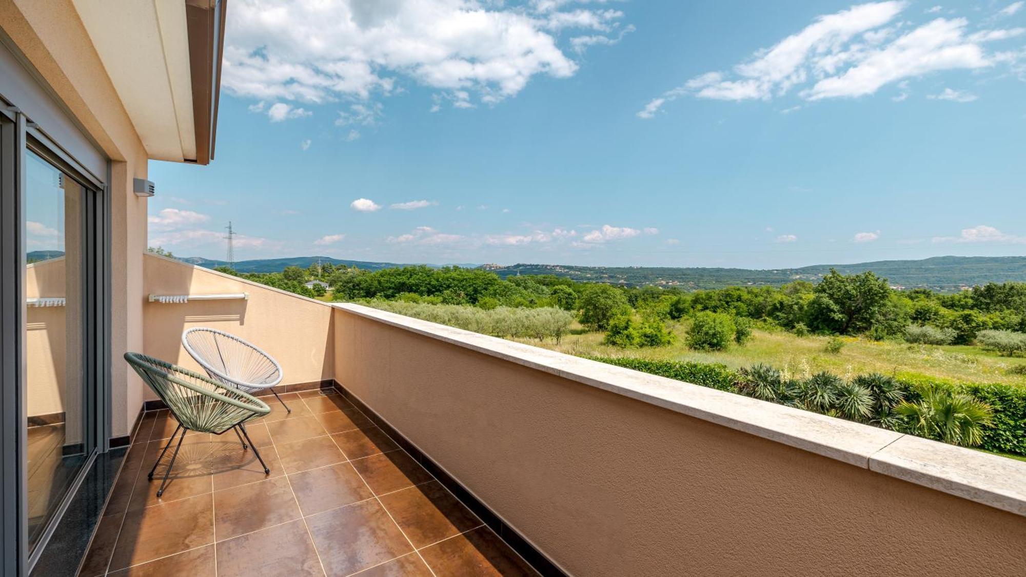 Villa Labin In Zartinj - Luxury Privacy Heated Pool With Auto Cover Eksteriør billede