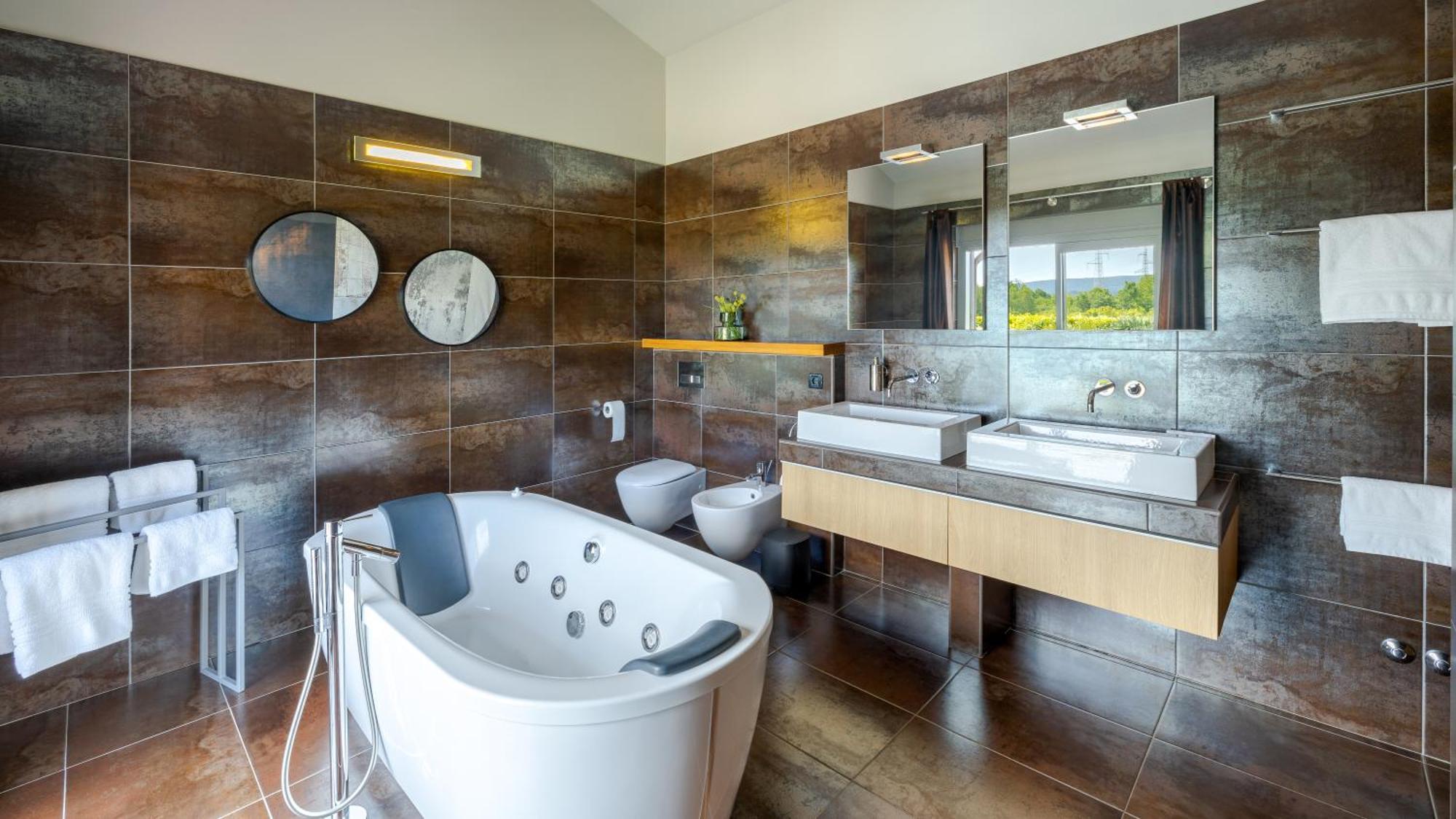 Villa Labin In Zartinj - Luxury Privacy Heated Pool With Auto Cover Eksteriør billede