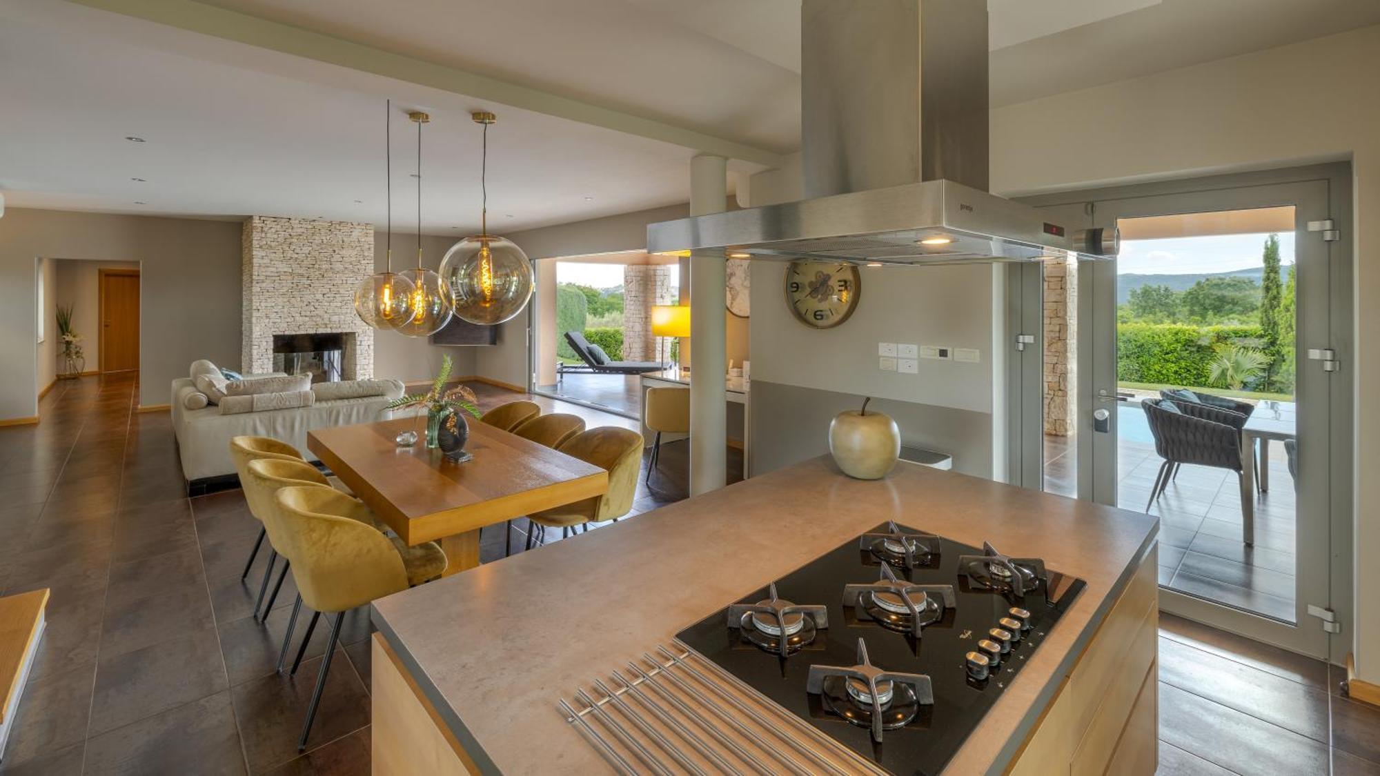 Villa Labin In Zartinj - Luxury Privacy Heated Pool With Auto Cover Eksteriør billede